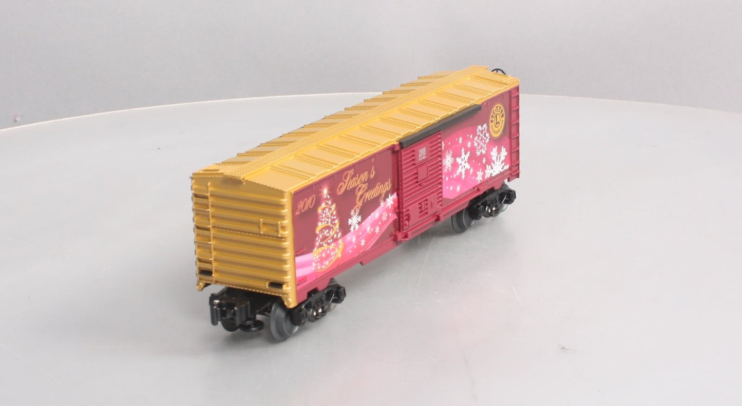 Lionel 6-15035 O Gauge LRRC-2010 Christmas Boxcar LN/Box