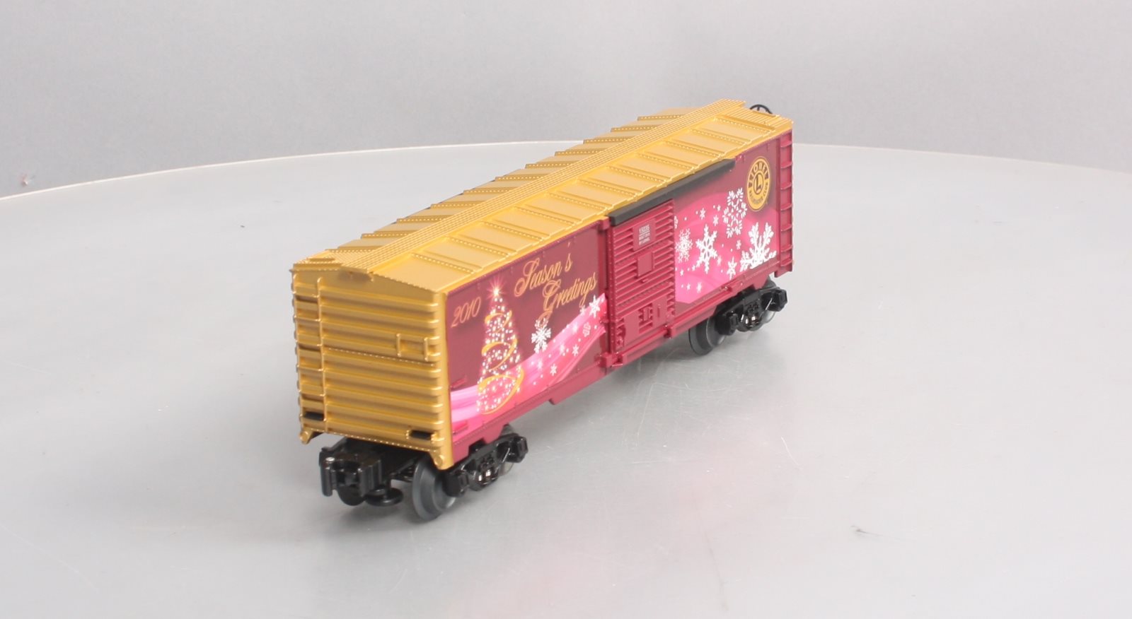 Lionel 6-15035 O Gauge LRRC-2010 Christmas Boxcar LN/Box