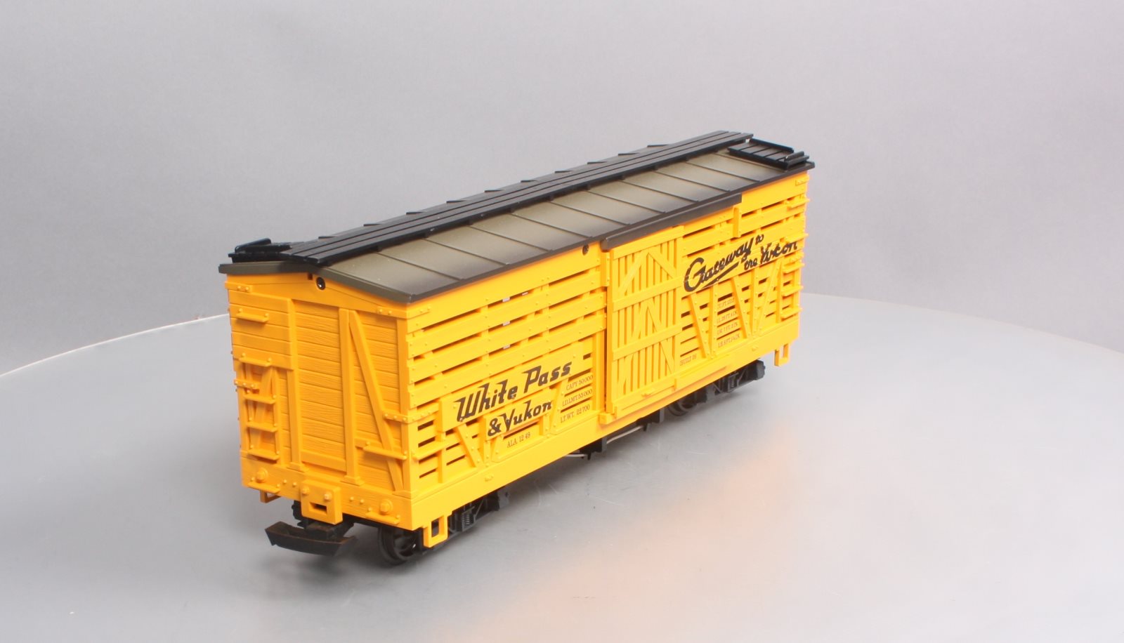 LGB TK WHIT初期 LGB 4168 G Scale White Pass & Yukon Stock Car EX/Box – Trainz
