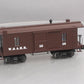 MTH 30-7724 O Gauge W.A.R.R. 19th Century Woodsided Caboose #58 LN/Box