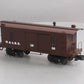 MTH 30-7724 O Gauge W.A.R.R. 19th Century Woodsided Caboose #58 LN/Box