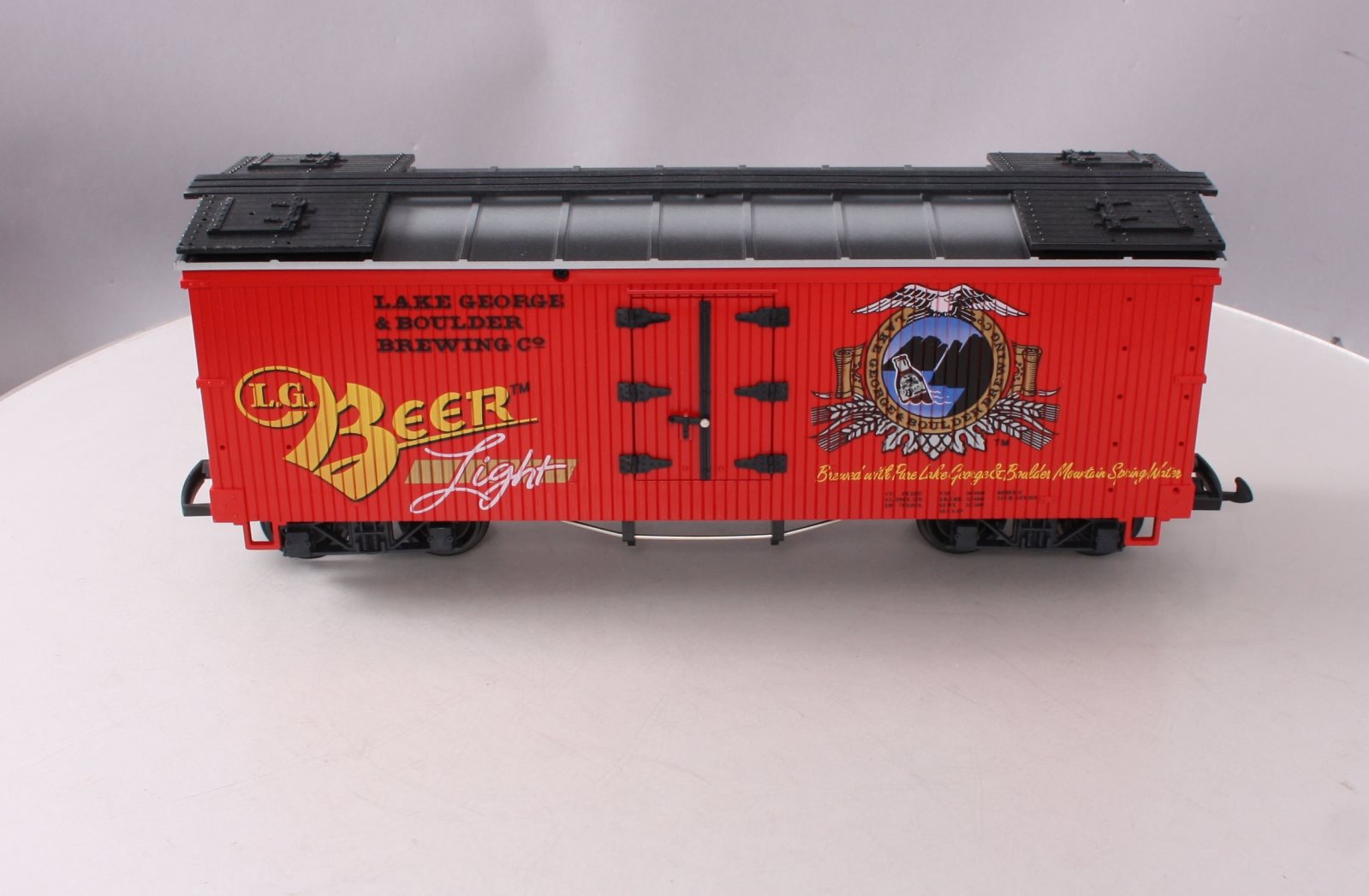 LGB 4472 G Scale Lake George & Boulder Brewing Reefer LN/Box