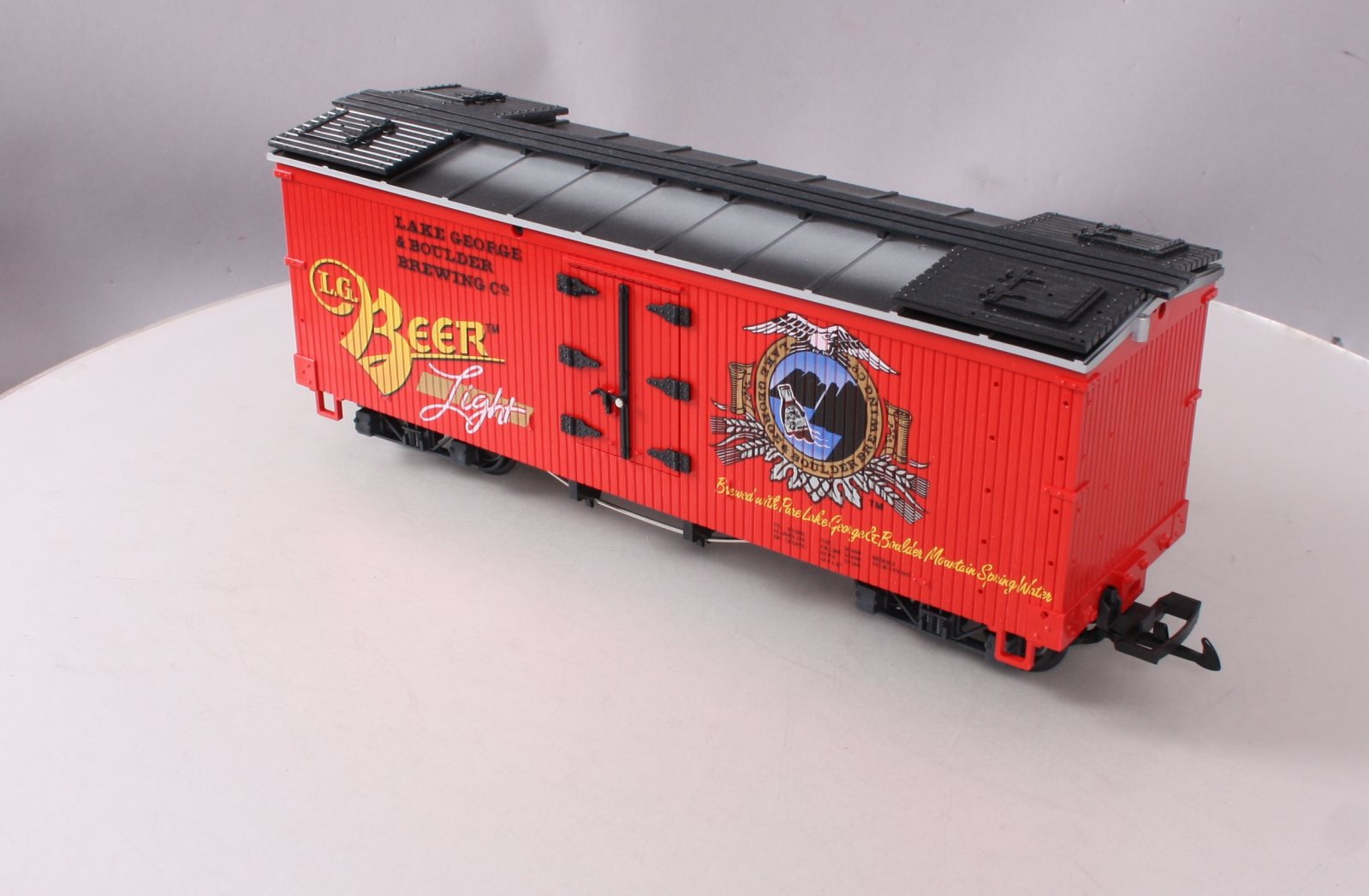 LGB 4472 G Scale Lake George & Boulder Brewing Reefer LN/Box