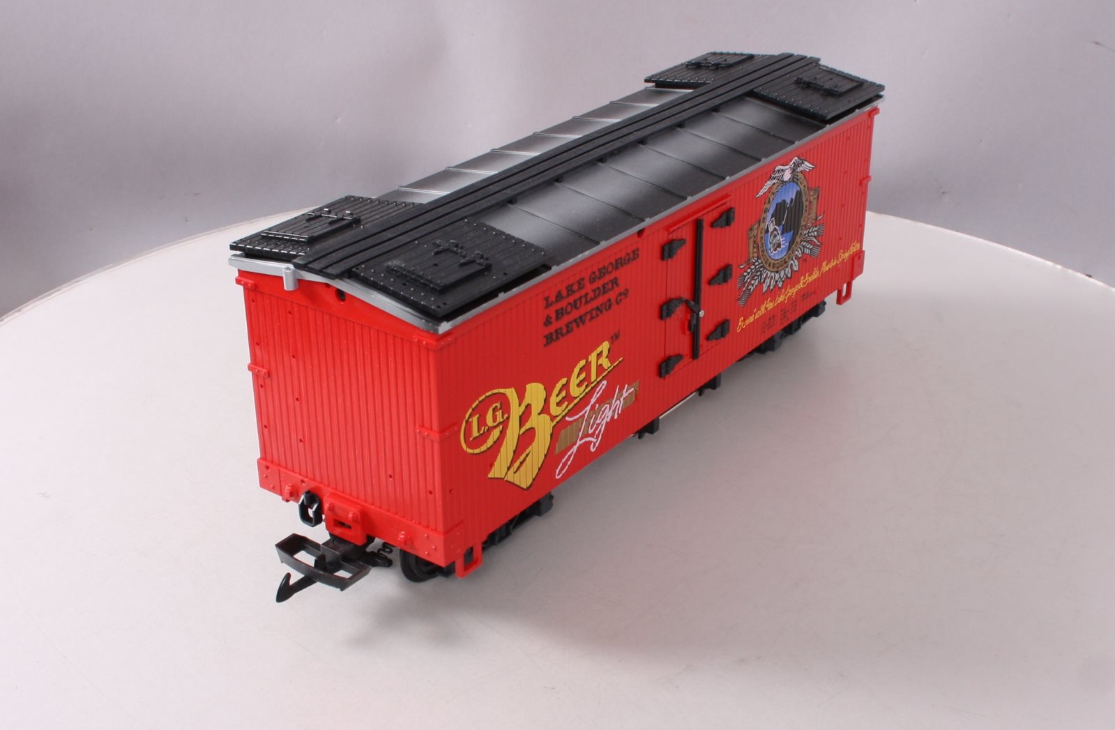 LGB 4472 G Scale Lake George & Boulder Brewing Reefer LN/Box