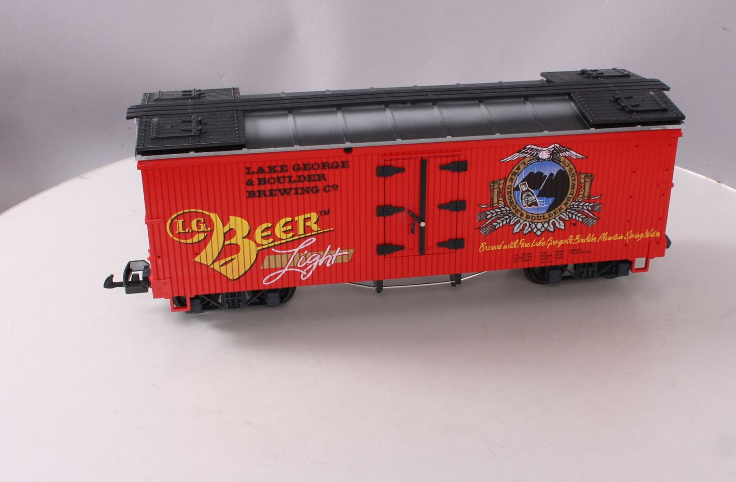 LGB 4472 G Scale Lake George & Boulder Brewing Reefer LN/Box