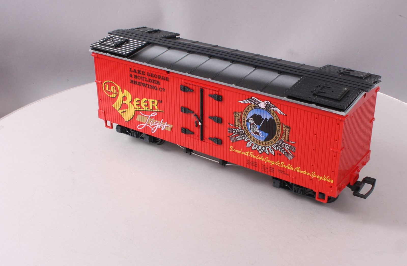 LGB 4472 G Scale Lake George & Boulder Brewing Reefer LN/Box