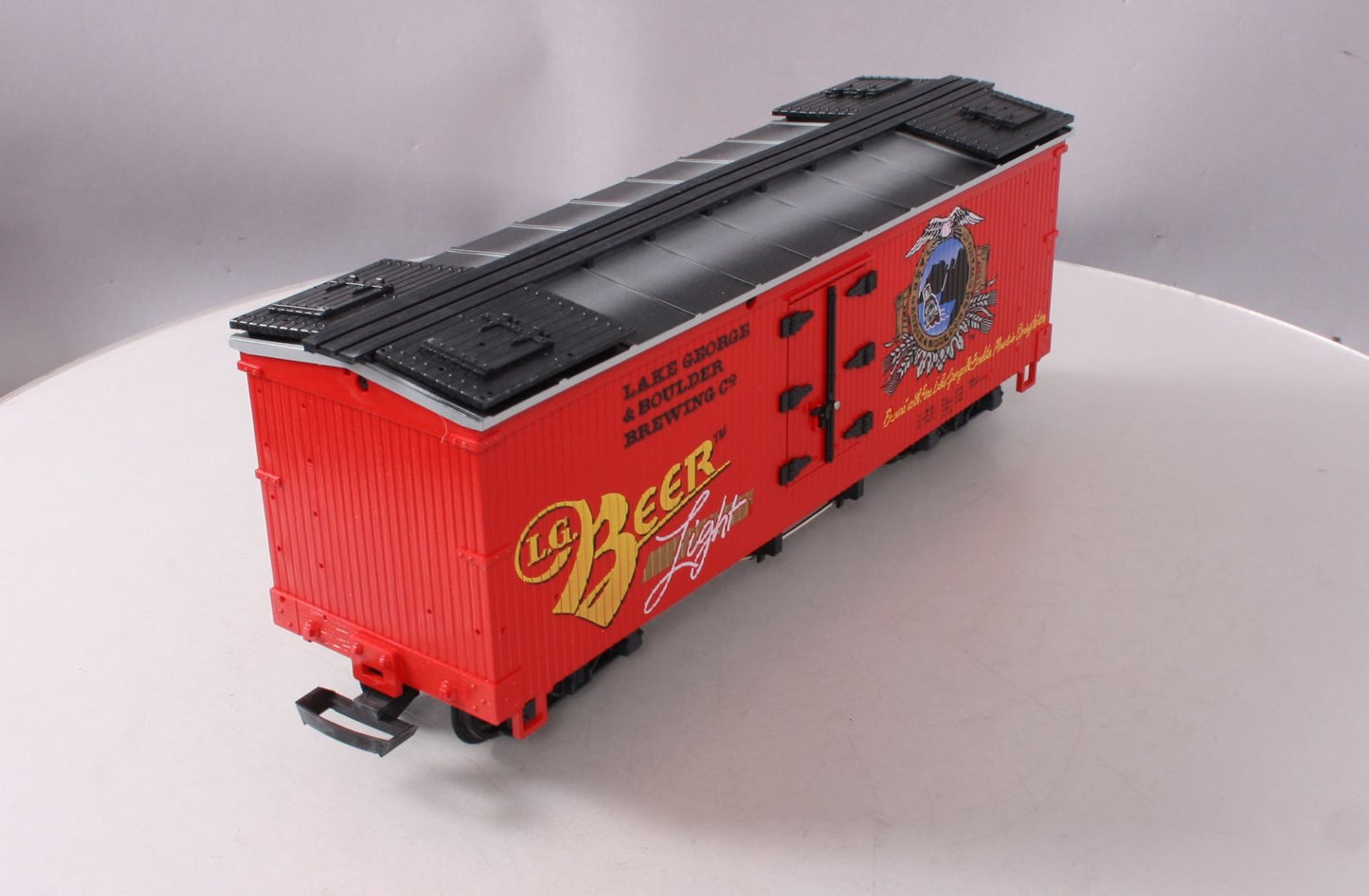 LGB 4472 G Scale Lake George & Boulder Brewing Reefer LN/Box