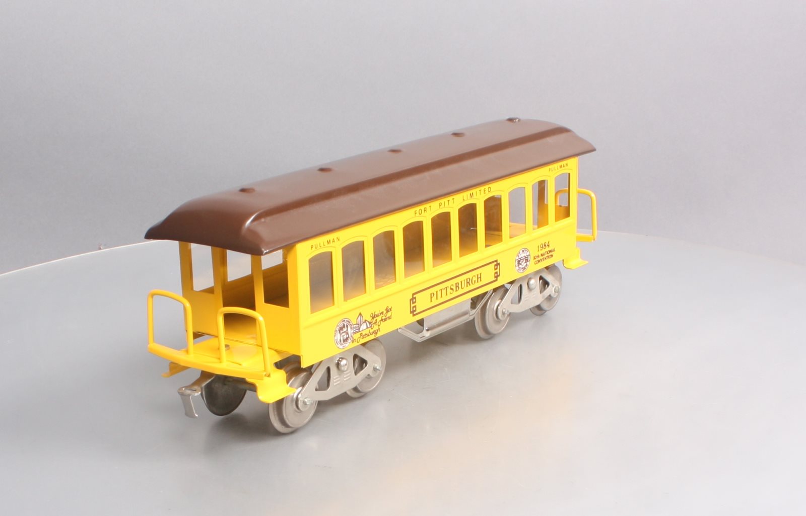 McCoy 1984 McCoy 1984 Standard Gauge TCA Pittsburgh Pullman Passenger Car LN/Box