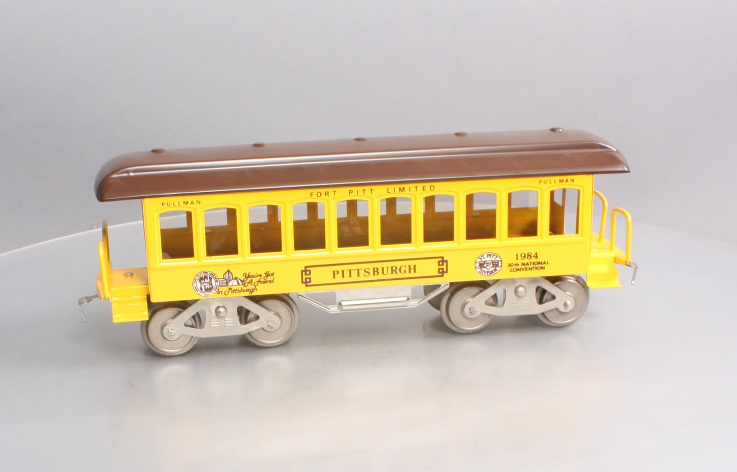 McCoy 1984 McCoy 1984 Standard Gauge TCA Pittsburgh Pullman Passenger Car LN/Box