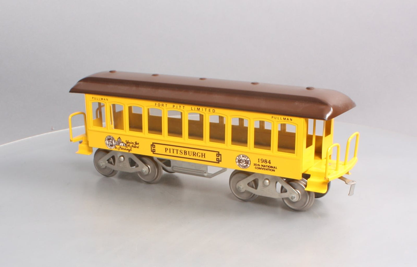 McCoy 1984 McCoy 1984 Standard Gauge TCA Pittsburgh Pullman Passenger Car LN/Box