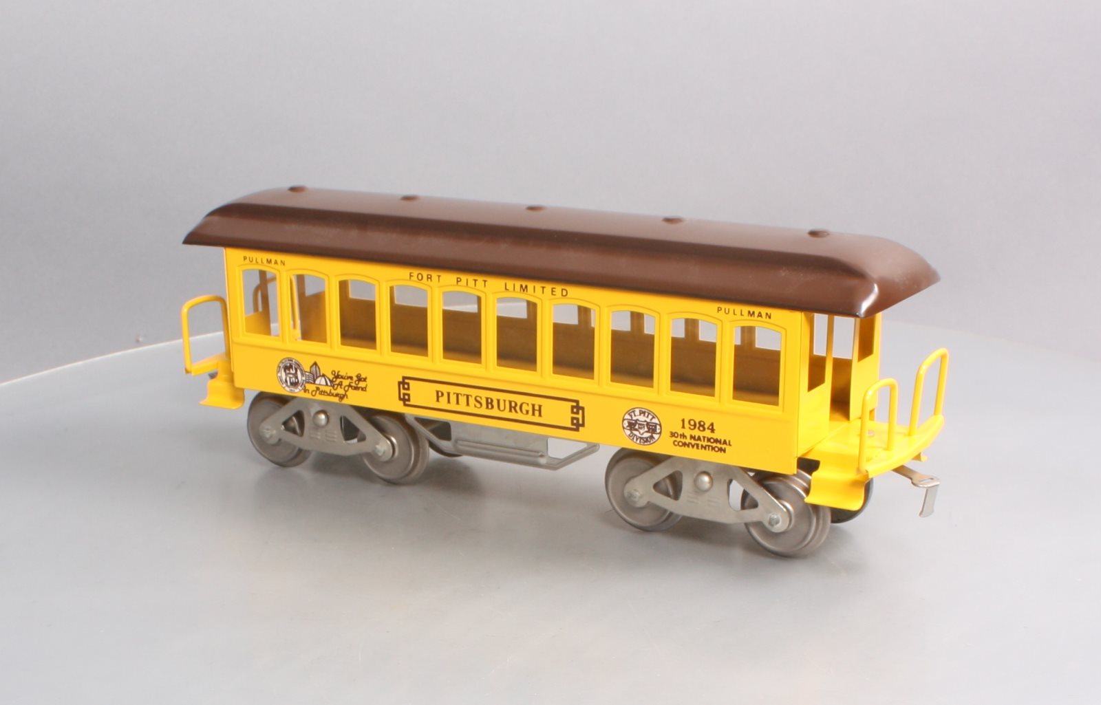 McCoy 1984 McCoy 1984 Standard Gauge TCA Pittsburgh Pullman Passenger Car LN/Box