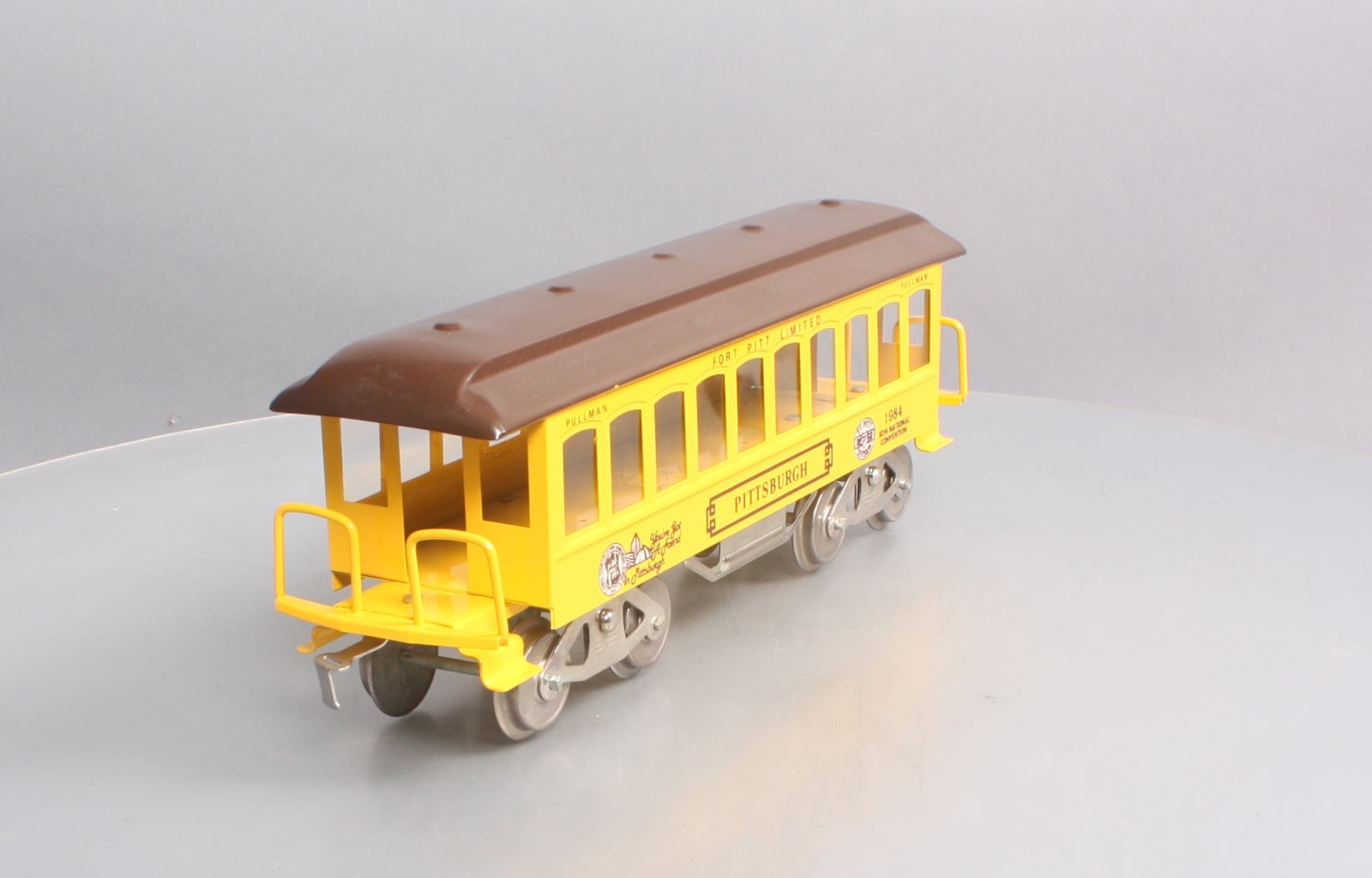 McCoy 1984 McCoy 1984 Standard Gauge TCA Pittsburgh Pullman Passenger Car LN/Box