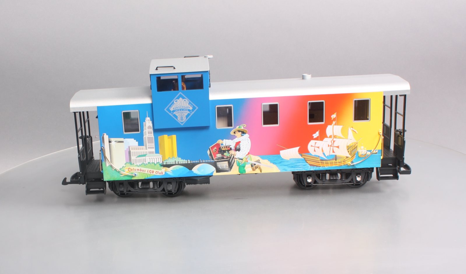 LGB 40718 G Scale 1998 Convention Caboose w/Plastic Wheels LN/Box