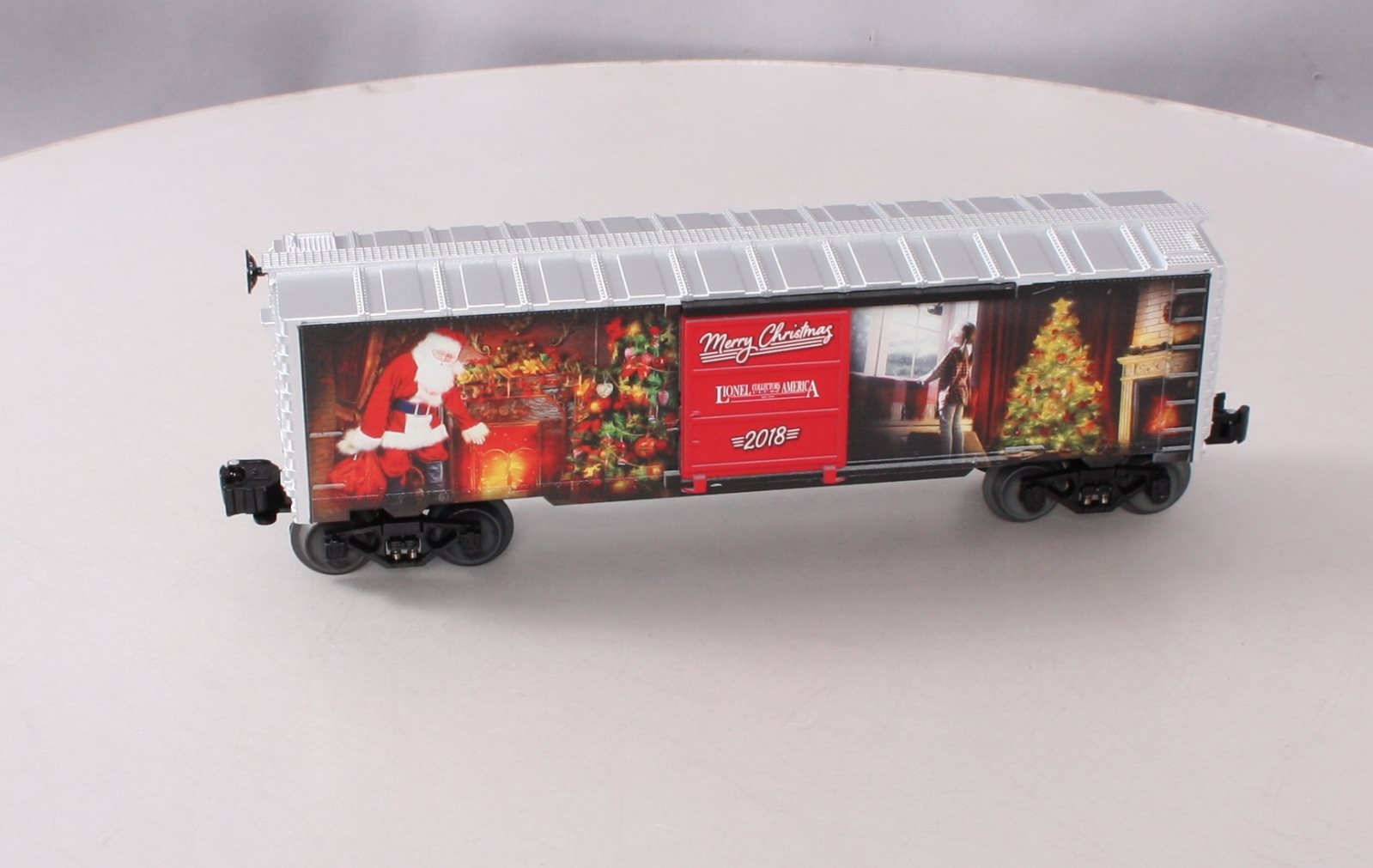 Lionel 6-58065 O Gauge LCCA 2018 Christmas Boxcar LN/Box