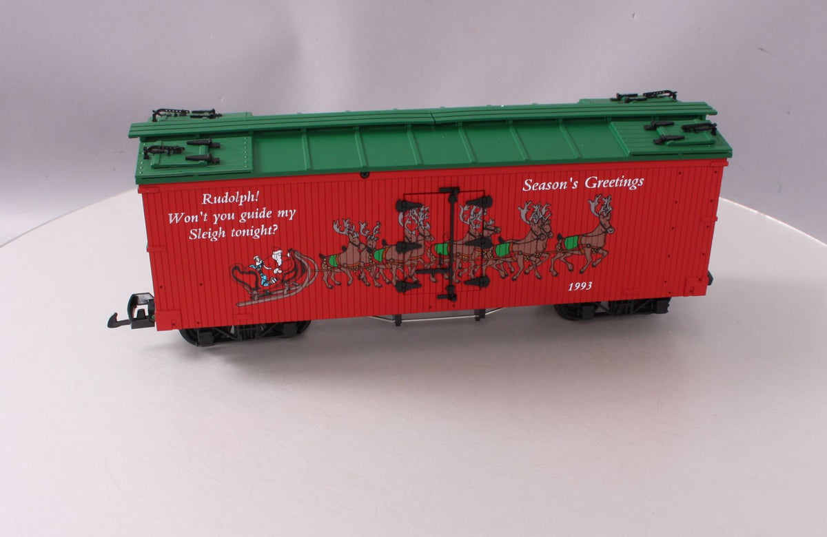USA Trains 13011 G 1993 Christmas Reefer LN/Box