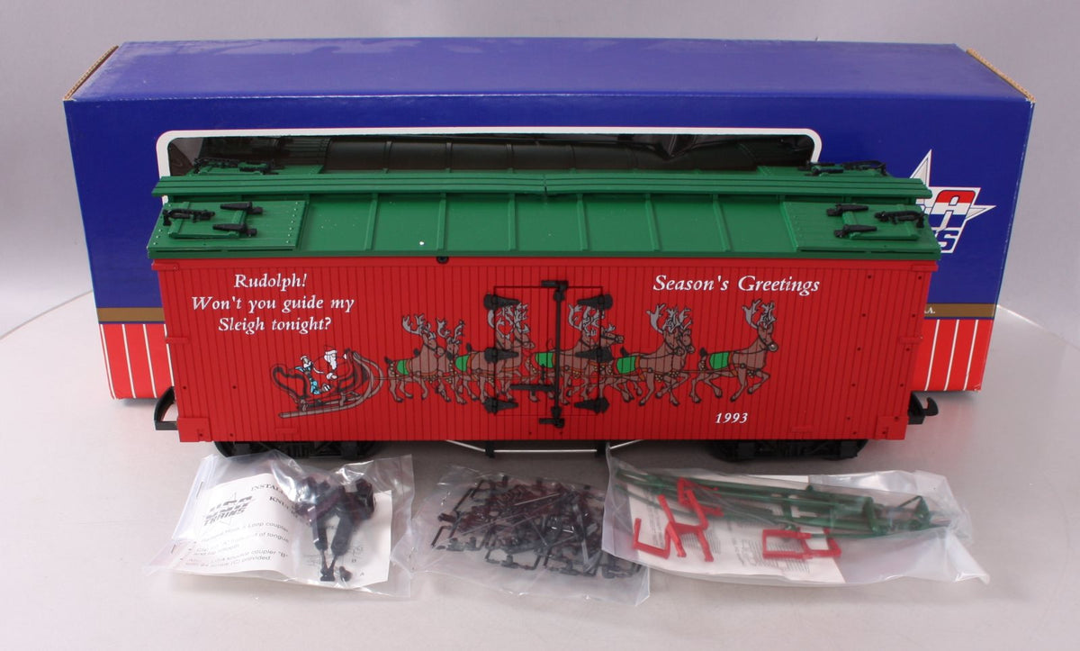 USA Trains 13011 G 1993 Christmas Reefer LN/Box