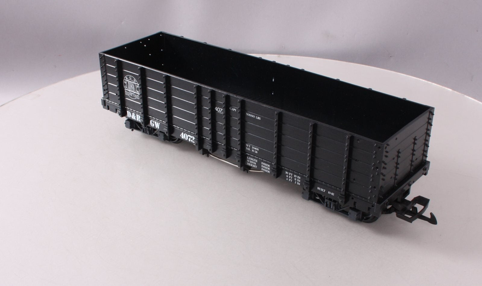 LGB 4073-C03 G Scale Denver and Rio Grande High Side Gondola #4073 LN/Box