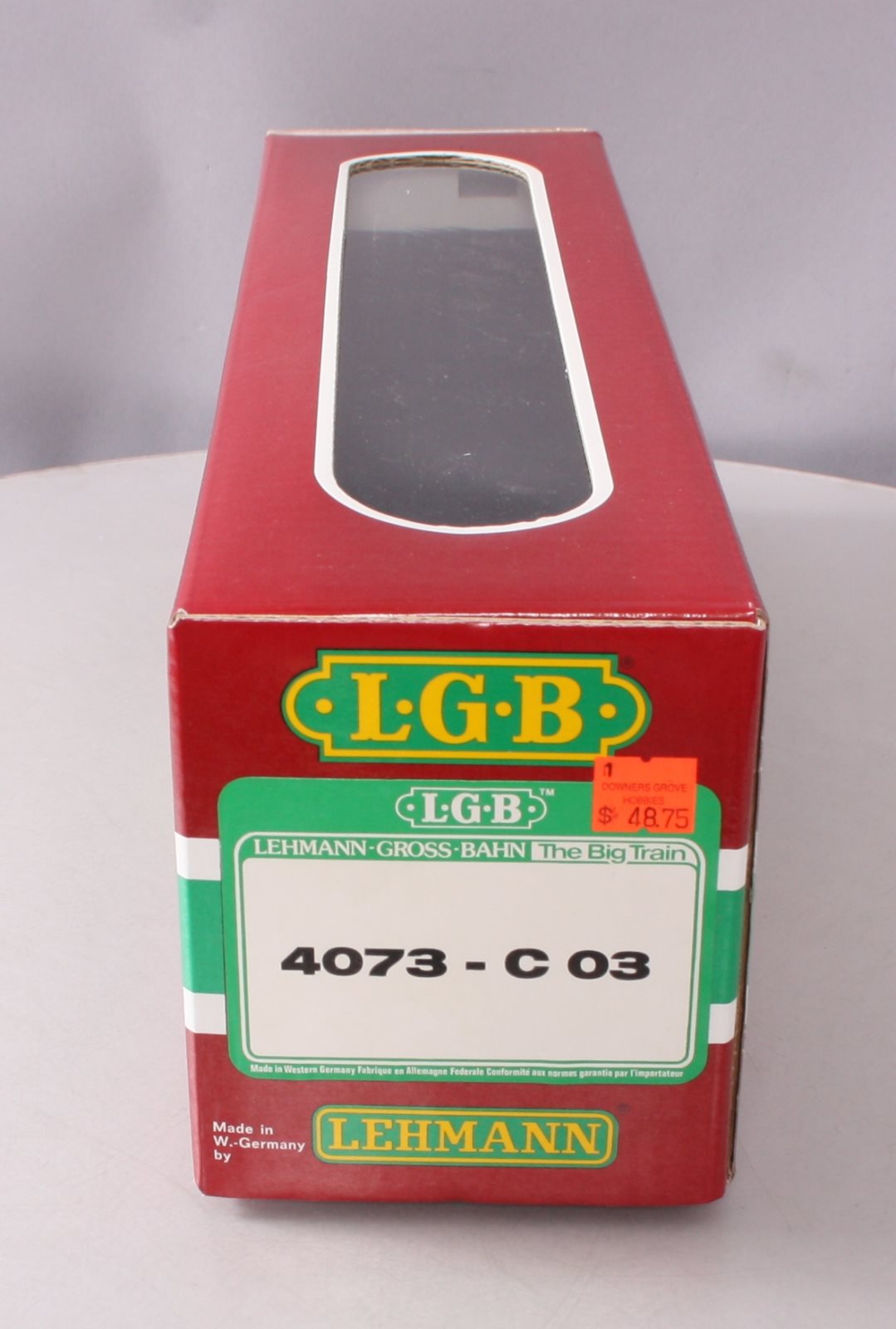 LGB 4073-C03 G Scale Denver and Rio Grande High Side Gondola #4073 LN/Box