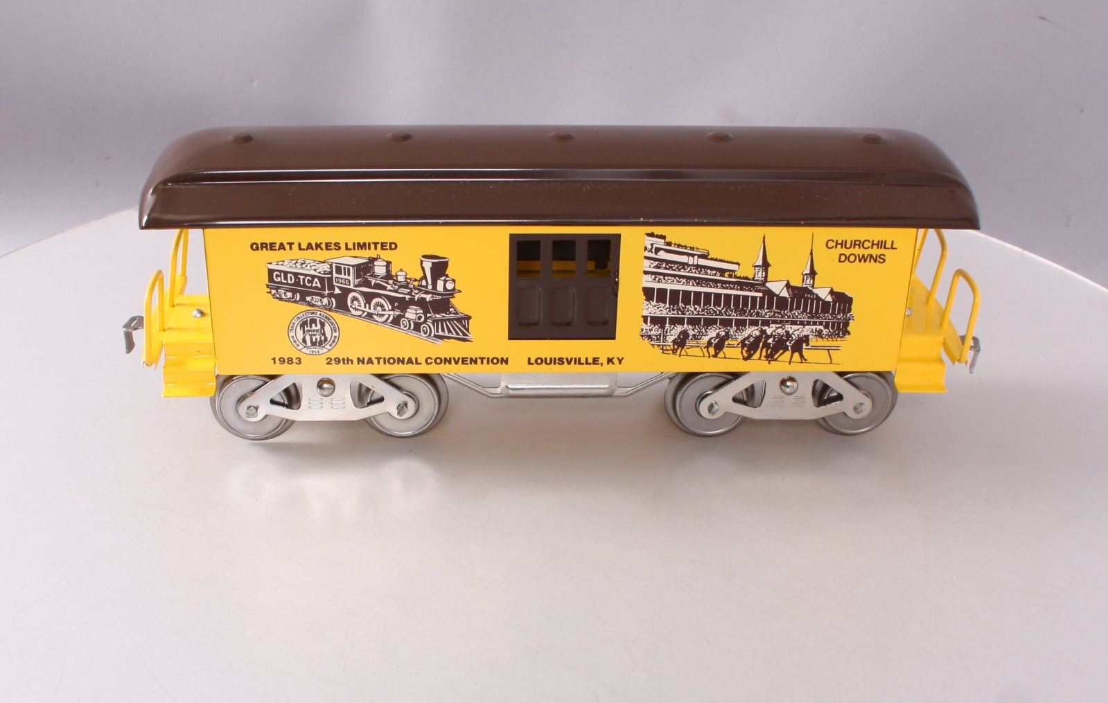 McCoy 1983 Standard Gauge TCA Louisville Baggage Car LN/Box
