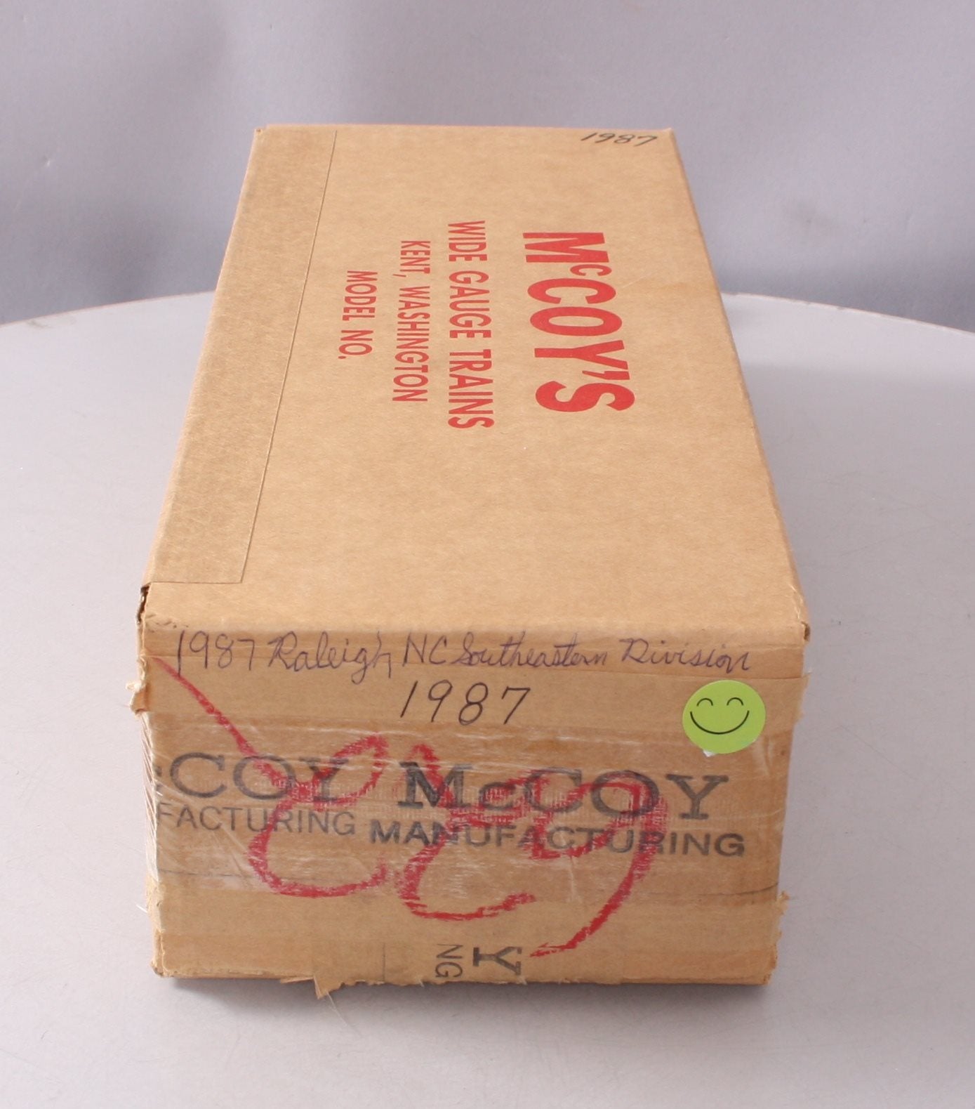 McCoy Standard Gauge 1987 TCA Carolina Circus Advance Advertising Car LN/Box