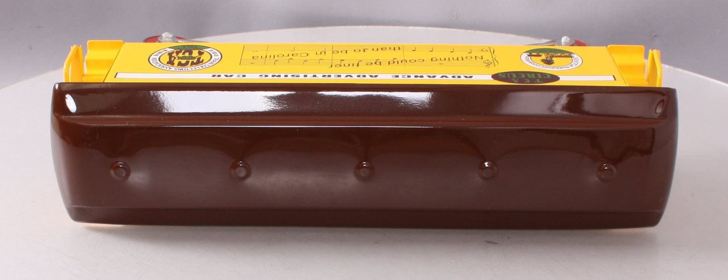 McCoy Standard Gauge 1987 TCA Carolina Circus Advance Advertising Car LN/Box