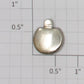 Lionel 418-32 Nickel Tank Cap End