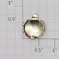 Lionel 418-32 Nickel Tank Cap End