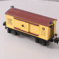 Lionel 11-70057 O Gauge Yellow & Brown  Lionel Lines Tin Plate Boxcar LN/Box