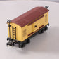 Lionel 11-70057 O Gauge Yellow & Brown  Lionel Lines Tin Plate Boxcar LN/Box