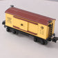 Lionel 11-70057 O Gauge Yellow & Brown  Lionel Lines Tin Plate Boxcar LN/Box