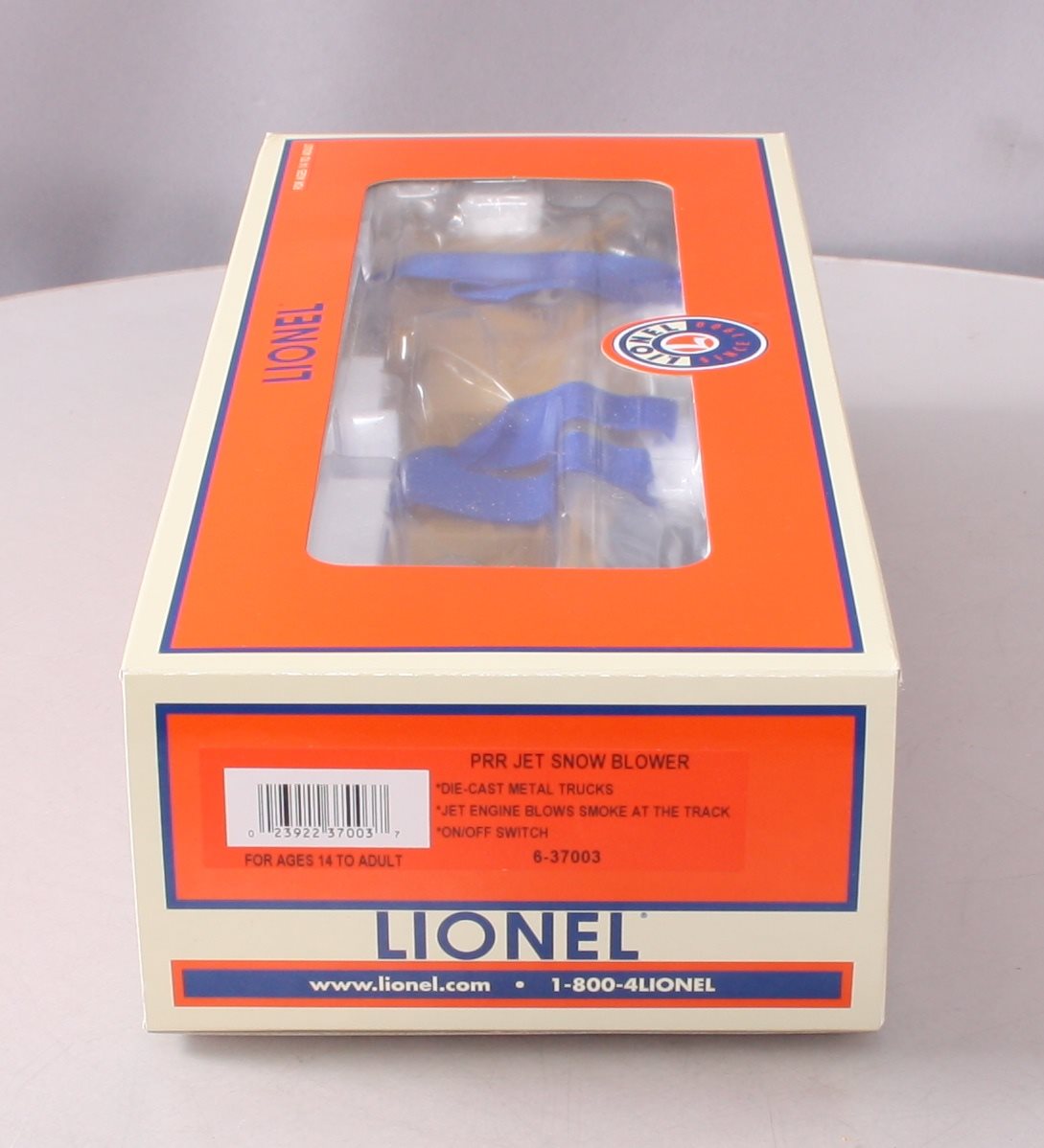 Lionel 6-37003 O Gauge Pennsylvania Jet Snow Blower NIB
