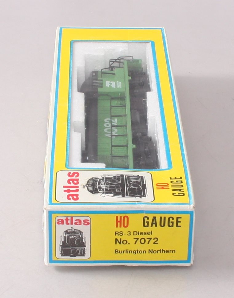Atlas 7072 HO Scale BN RS-3 Diesel Locomotive #4082 LN/Box