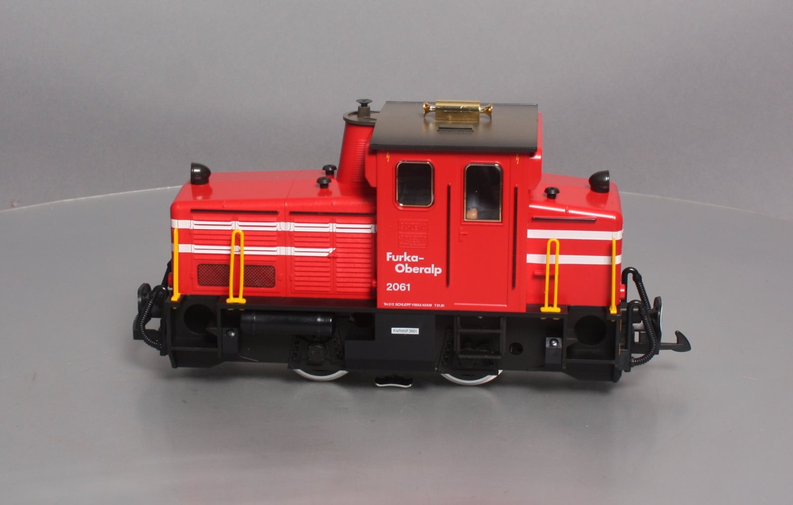 LGB 2061 G Scale Furka-Oberalp Diesel Switcher NIB
