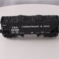 Lionel 6-17083 O Chesapeake & Ohio 2-Bay Offset Hopper Car #47386 NIB