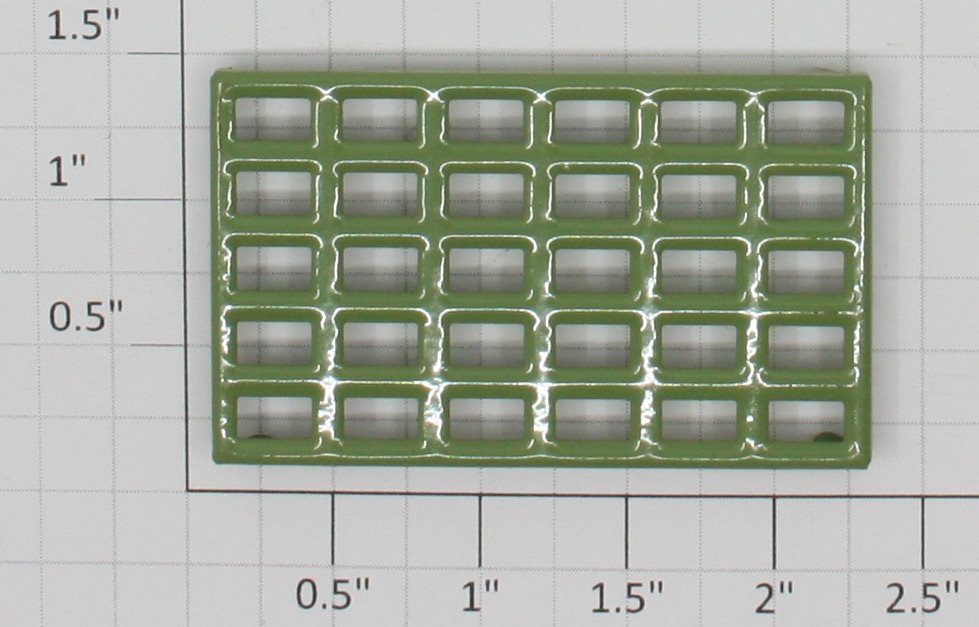 Lionel 114-40G Large Green End Window 5x6 Pane