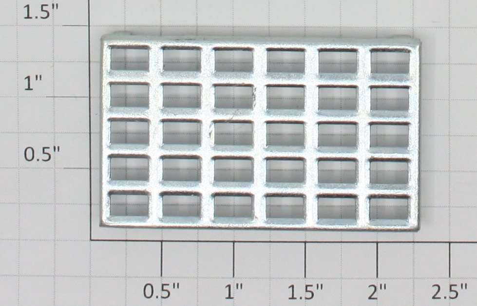 Lionel 114-40U Large Unpainted End Window 5x6 Pane