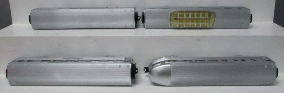 Lionel 6-25156 O Gauge California Zephyr Streamliner Passenger Cars (Set of 4) LN/Box