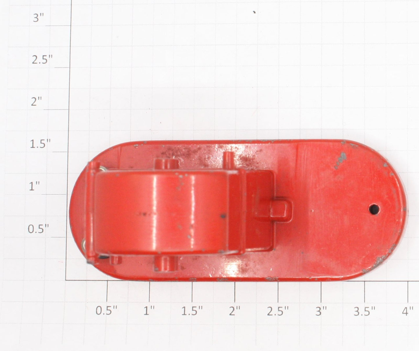 Lionel 152-1 Red Crossing Gate Base