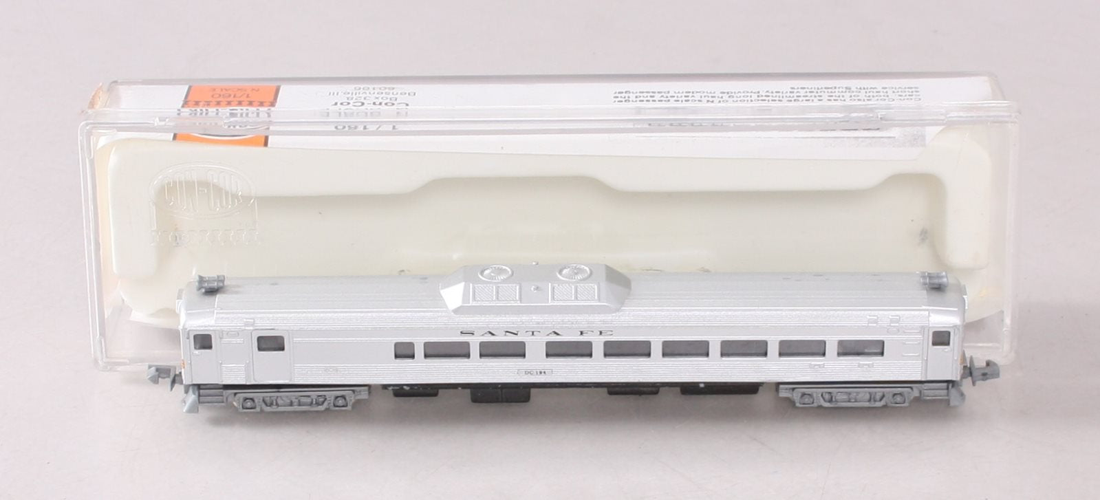 Con-Cor 0001-4481 N Scale Santa Fe RDC-2 Powered Budd Car #DC194 LN/Box