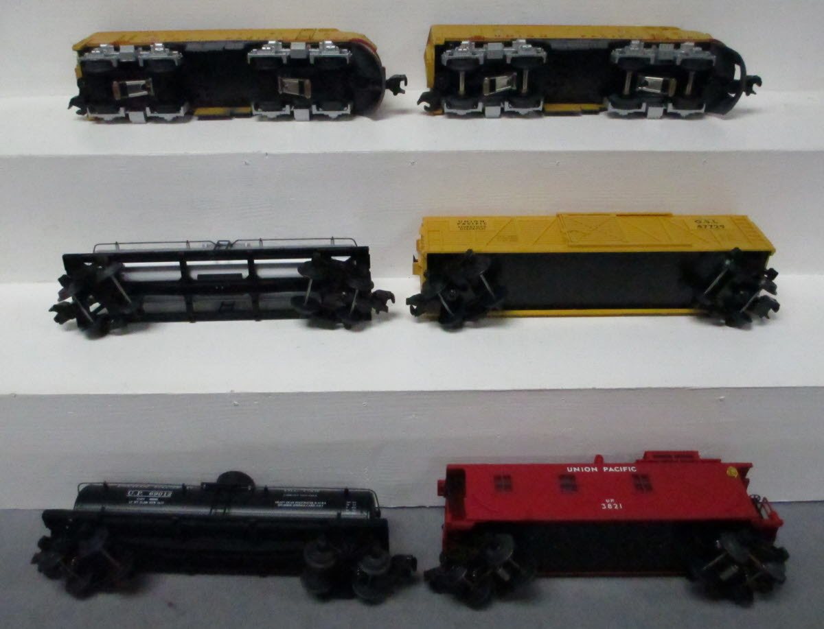 MTH 020 O-Gauge Union Pacific F-3 Diesel Freight Set LN/Box
