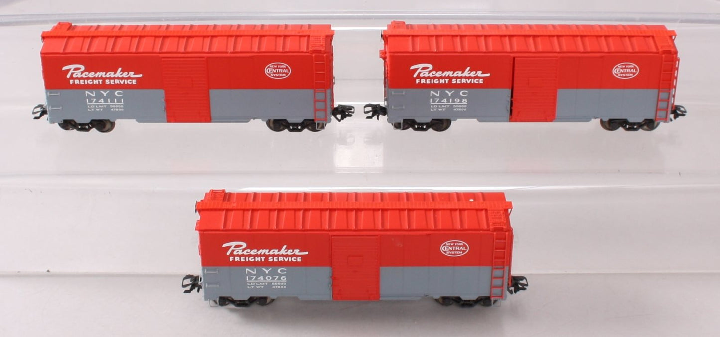 Marklin 45648 HO Scale New York Central Pacemaker Boxcar Set LN/Box