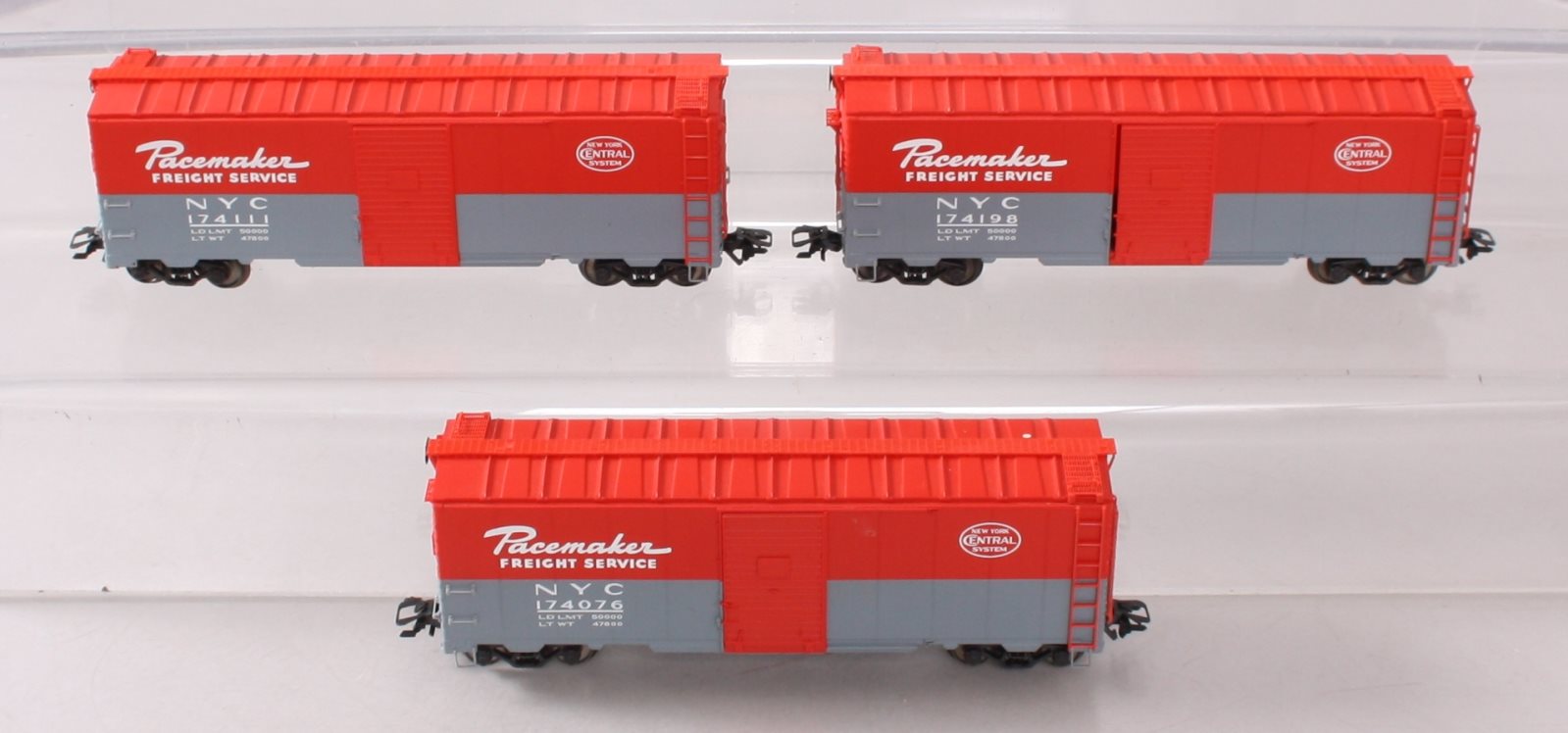 Marklin 45648 HO Scale New York Central Pacemaker Boxcar Set LN/Box