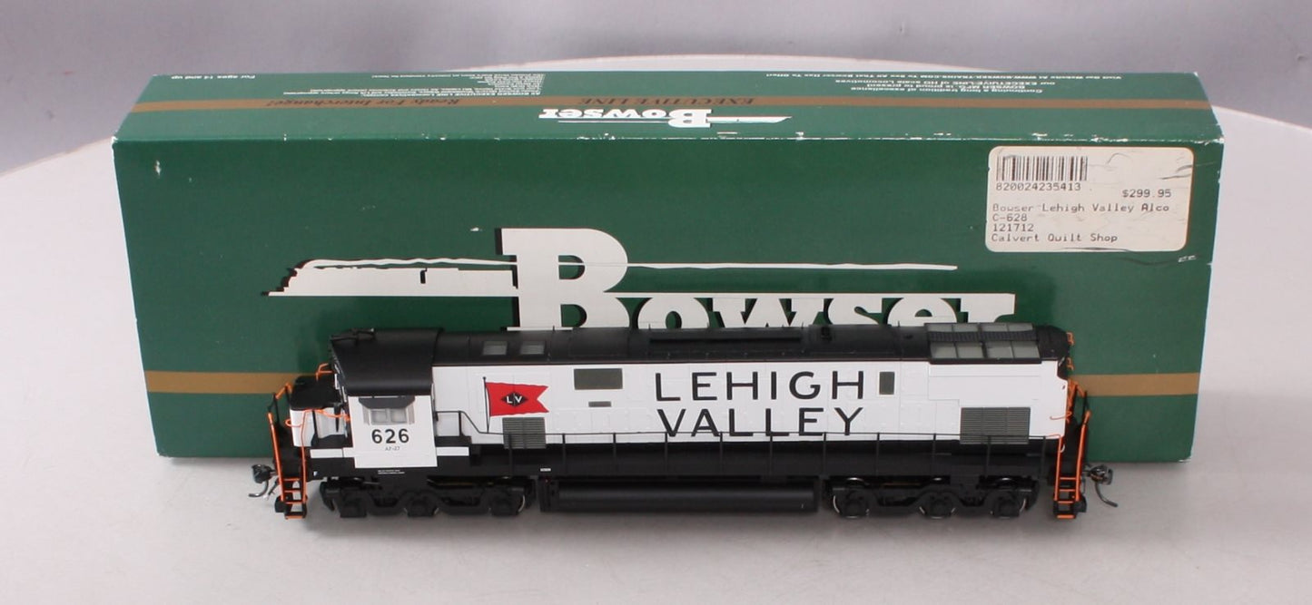 Bowser 23541 HO Leigh Valley Alco C-628 Diesel Locomotive #626 w/ Tsunami Sound