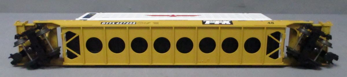 MTH 20-9501L O Gauge TTX Husky Stack Car w/ Containers #427208 LN/Box