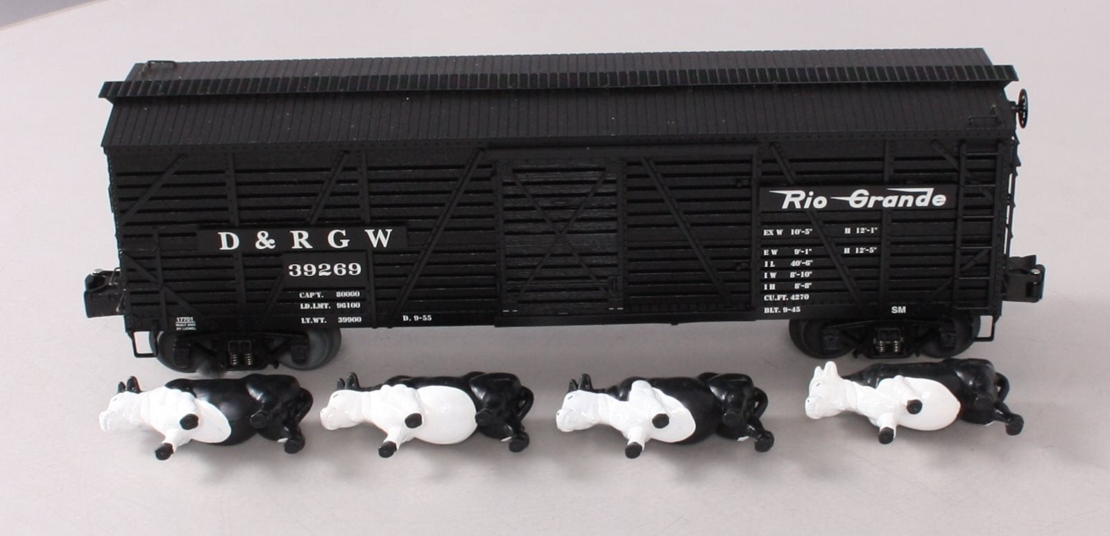 Lionel 6-17701 O Gauge Denver & Rio Grande 40-Ton Stock Car #39269 LN/Box