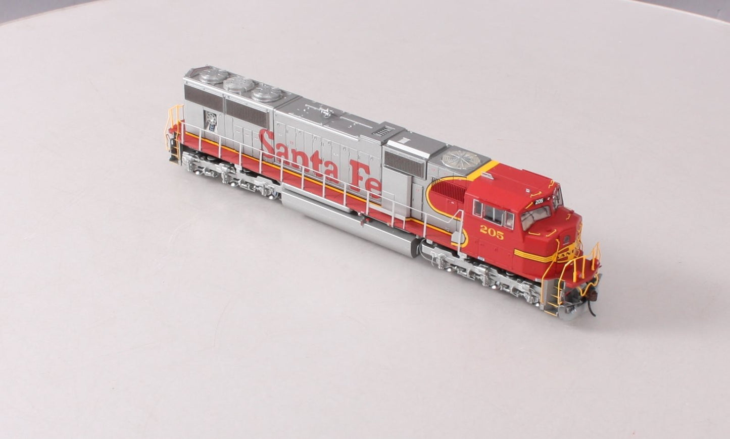Athearn G69312 HO Santa Fe SD75M Diesel Locomotive w/DCC & Sound #205