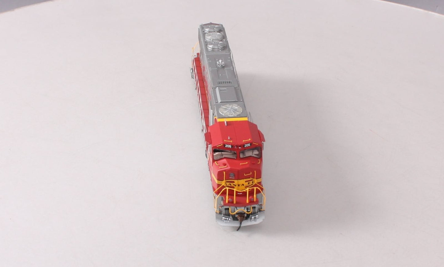 Athearn G69312 HO Santa Fe SD75M Diesel Locomotive w/DCC & Sound #205