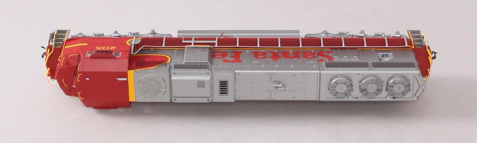 Athearn G69312 HO Santa Fe SD75M Diesel Locomotive w/DCC & Sound #205