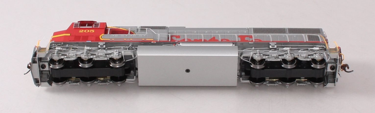 Athearn G69312 HO Santa Fe SD75M Diesel Locomotive w/DCC & Sound #205
