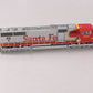 Athearn G69311 HO Santa Fe EMD SD75M Diesel Locomotive w/DCC & Sound #200